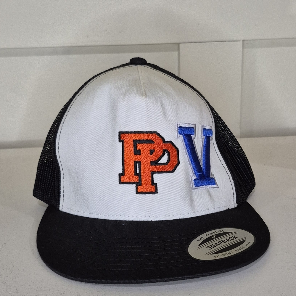 The Classic Black and White Snapback Hat